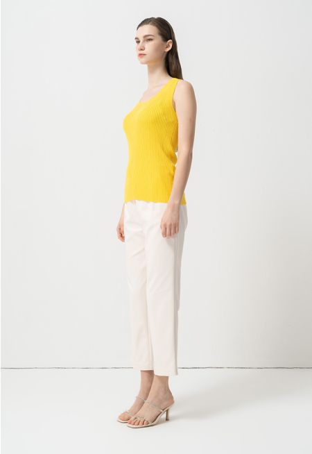 Wide Leg high Waist Trouser