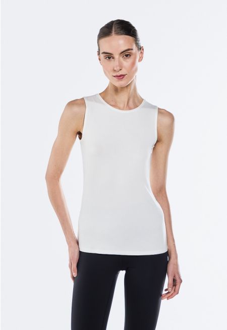 Solid Sleeveless Basic Top