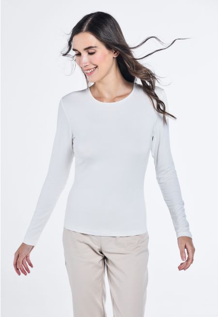 Basic solid Long Sleeves Top
