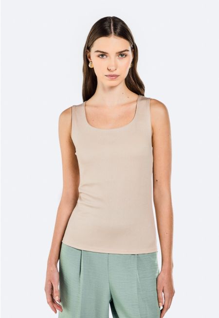 Lurex Ribbed Top