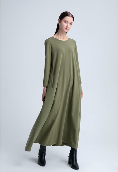 Long Sleeve Maxi Dress