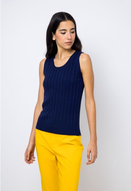 Solid Top with Scoop Neck
