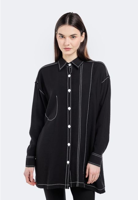 Inside Out Stitched Shirt