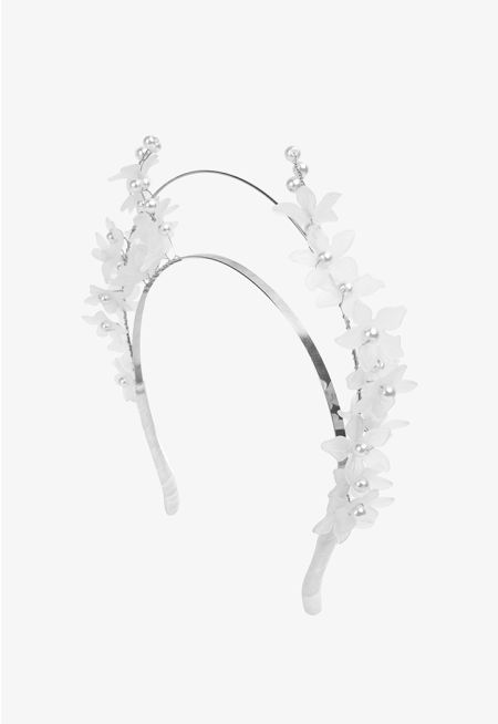 Double Band Floral Headband