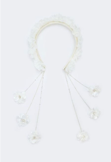 Floral Fringes Headband