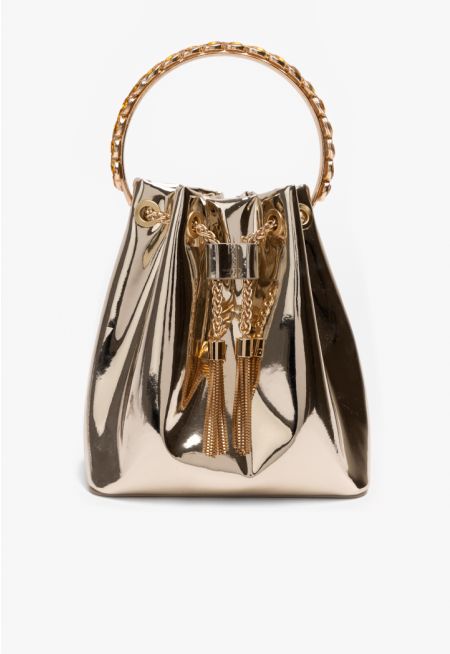 Mini Metallic Crossbody Bag