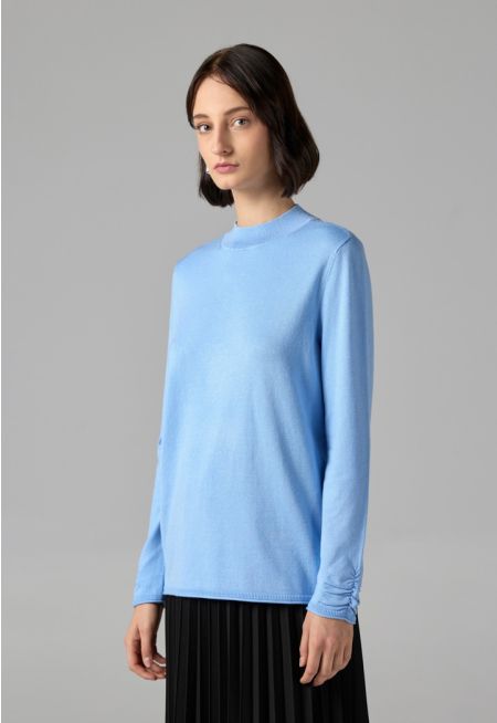 Basic Long Sleeve Knitted Sweater