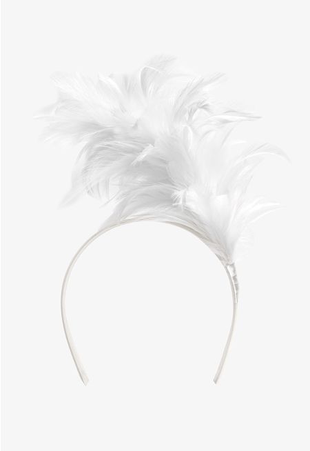 Iconic Faux Feathers Headband