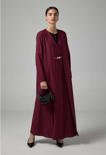 Basic Two Layers Style Maxi Abaya