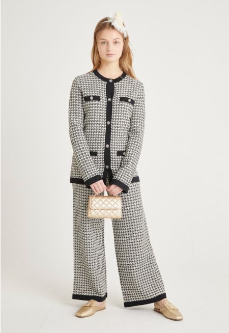 Lurex Tweed Pants