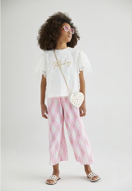 Mickey Pleated Trousers