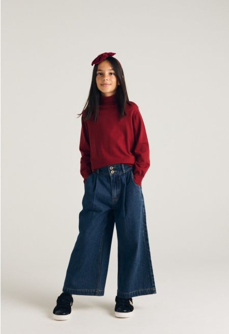 Palazzo Denim Jeans