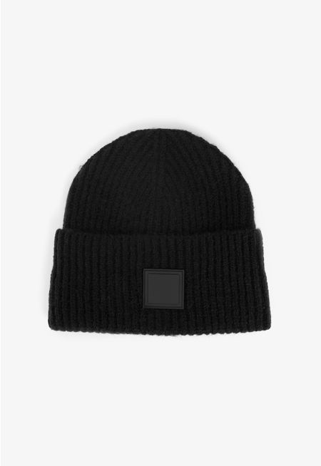 Solid Woven Beanie