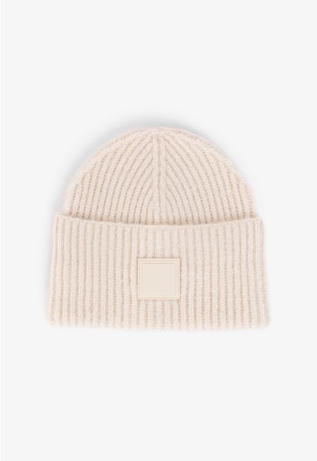 Solid Woven Beanie