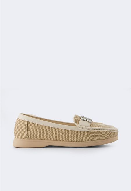 Monogram Charm Loafers