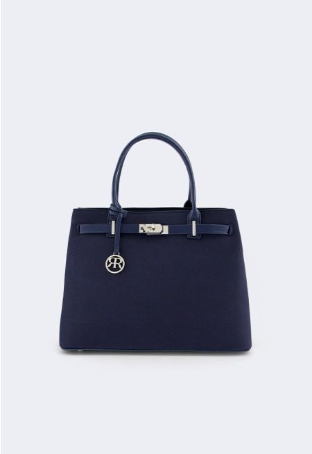 Suede Tote Bag