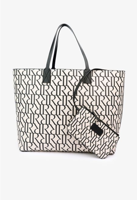 Top Handle Monogram Tote Bag