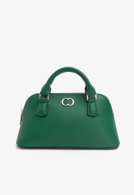 Solid Classic Handbag