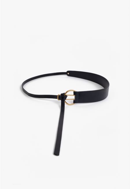 Abstract Buckle Belt