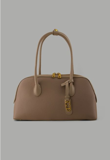 Solid Shoulder Bag