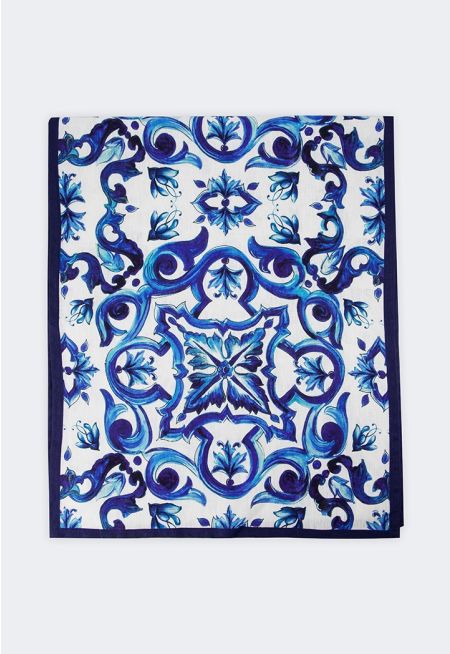 Cotton Large Table Runner (50*240 Cm)