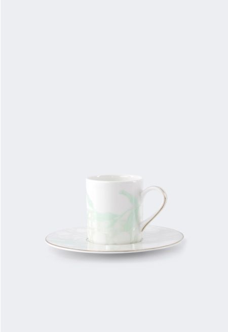 Turkish Coffee Cup & Saucer Set Of 6 Pcs
