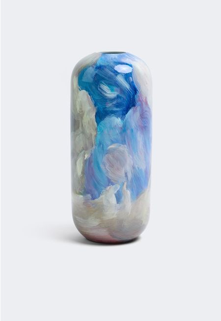 Hand-Painted Porcelain Vase