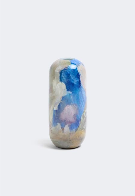 Hand-Painted Porcelain Vase