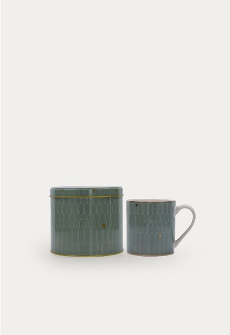 Tin & Box With Mug