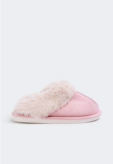 Faux Fur Slippers