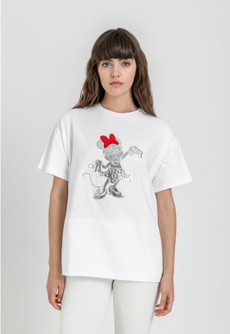 Disney Minnie Mouse Patch T-shirt