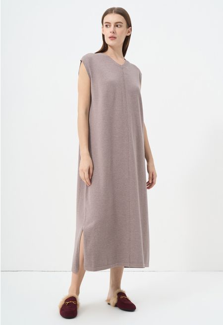 Basic Sleeveless Maxi Dress