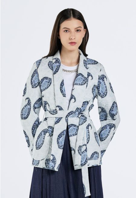 Double-Faced Quilted Kimono