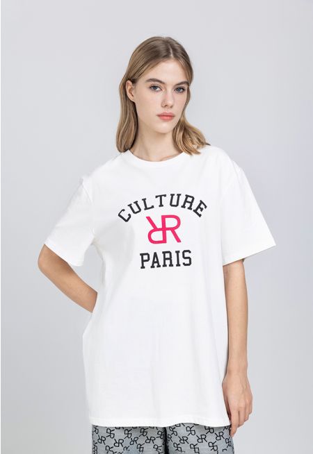 Monogram Motif Short Sleeves T-Shirt