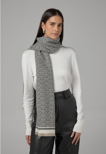 Iconic Intricate Pashmina Scarf