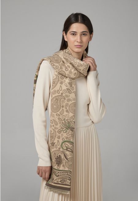Paisley Pashmina Scarf