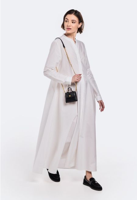 Single Tone Flared Dress