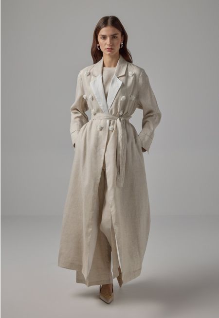 Basic Belted Maxi Abaya - Ramadan Style