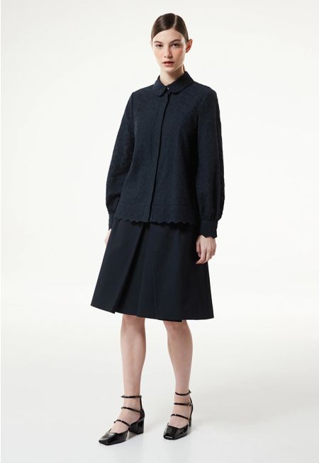 Machka- Pleated Skirt 