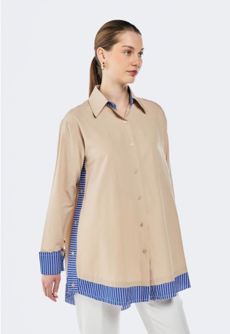 Striped Details Shirt