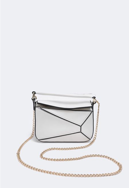 Geometric Crossbody Bag