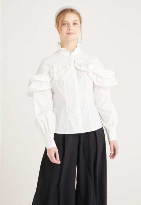 Iconic Ruffled Shirt
