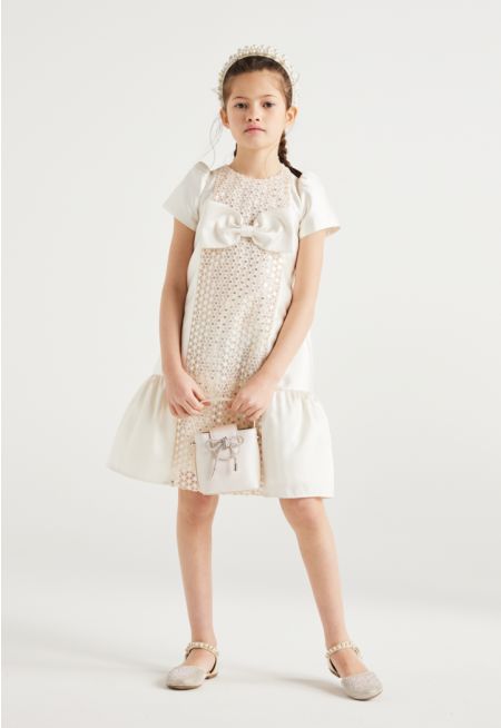 Drop Waist Sequin Dress