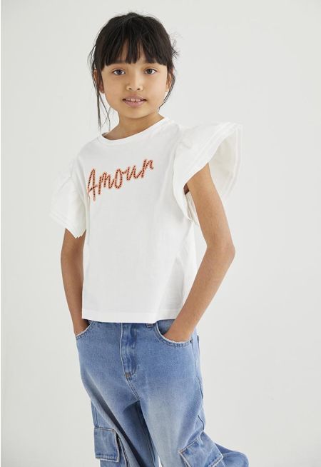 Embroidered T Shirt