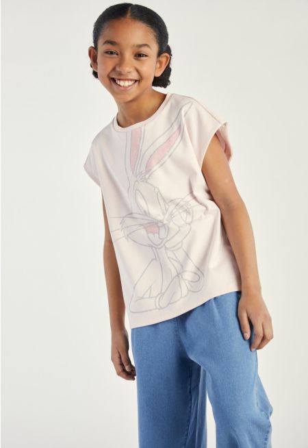 Bugs Bunny Printed Top