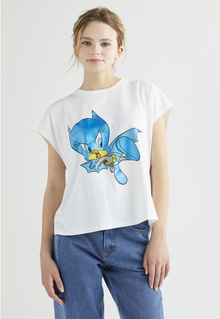 Warner Bros Tweety Bird T Shirt