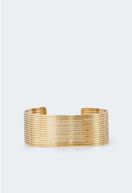 Sleek Hammered Bangle