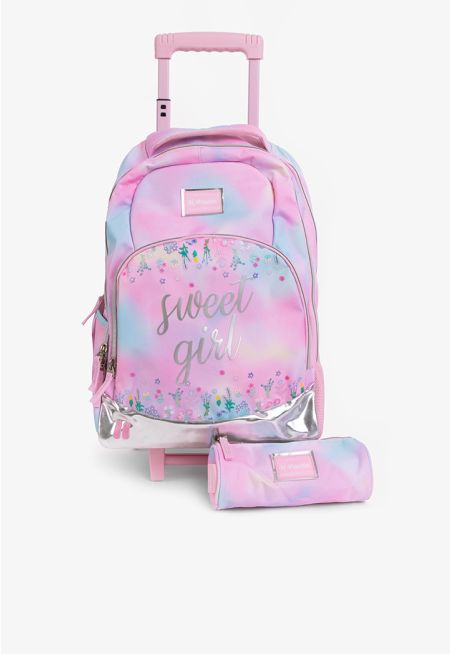 Sweet Girl Trolley Backpack