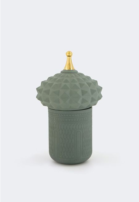 Porcelain Jar With Lid