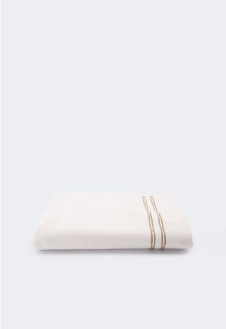 Cotton Bath Embroidery Towel (90*160 Cm)
